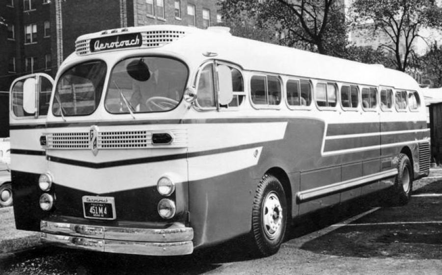 Aerocoach P-372 MCA Demo bus '1948